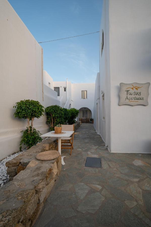 Twins-Trisa Apartments Ornos  Luaran gambar