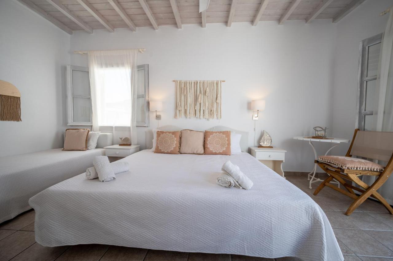 Twins-Trisa Apartments Ornos  Luaran gambar