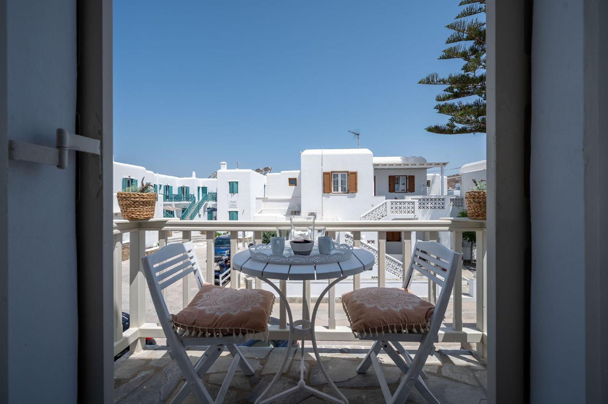 Twins-Trisa Apartments Ornos  Luaran gambar