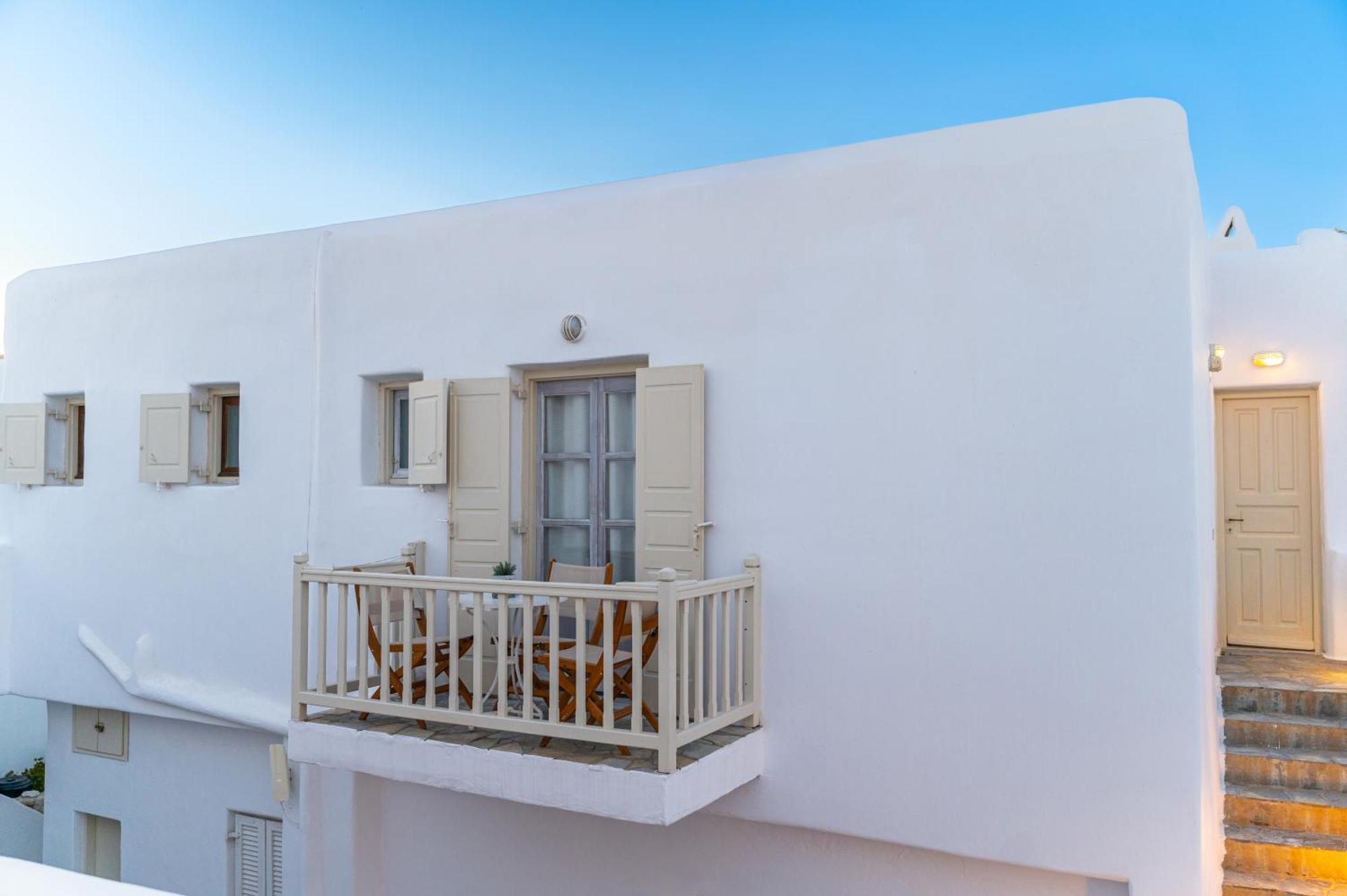 Twins-Trisa Apartments Ornos  Luaran gambar