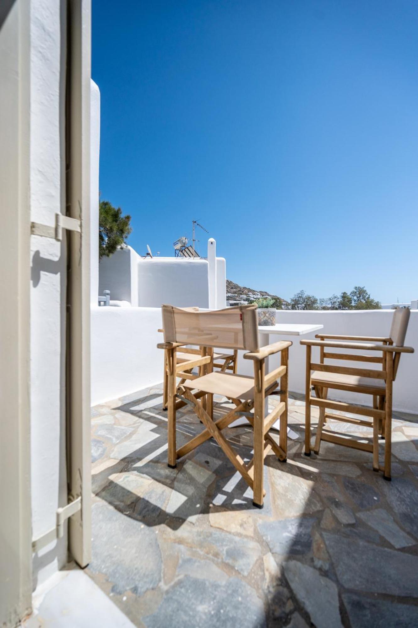Twins-Trisa Apartments Ornos  Luaran gambar