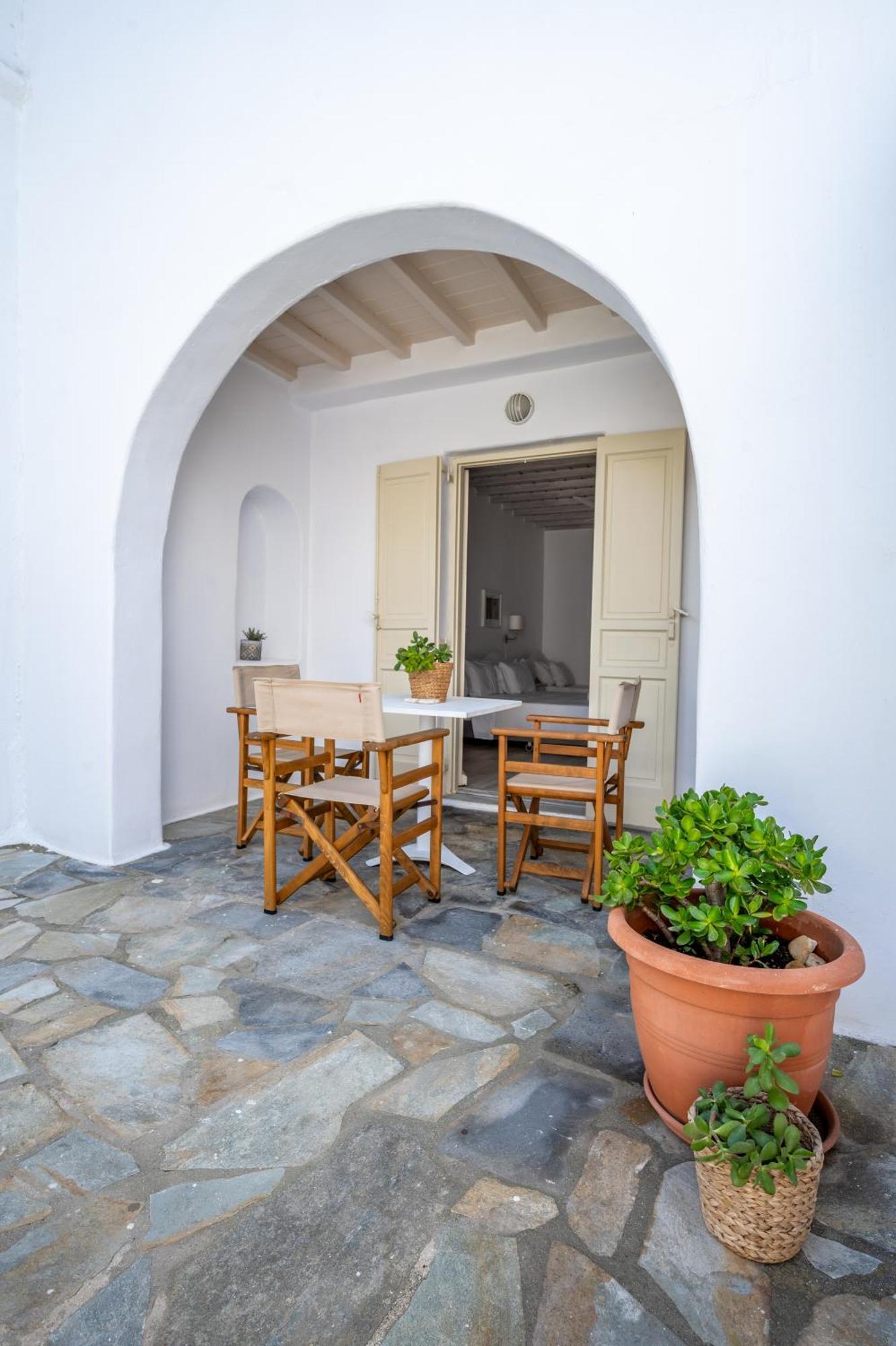 Twins-Trisa Apartments Ornos  Luaran gambar