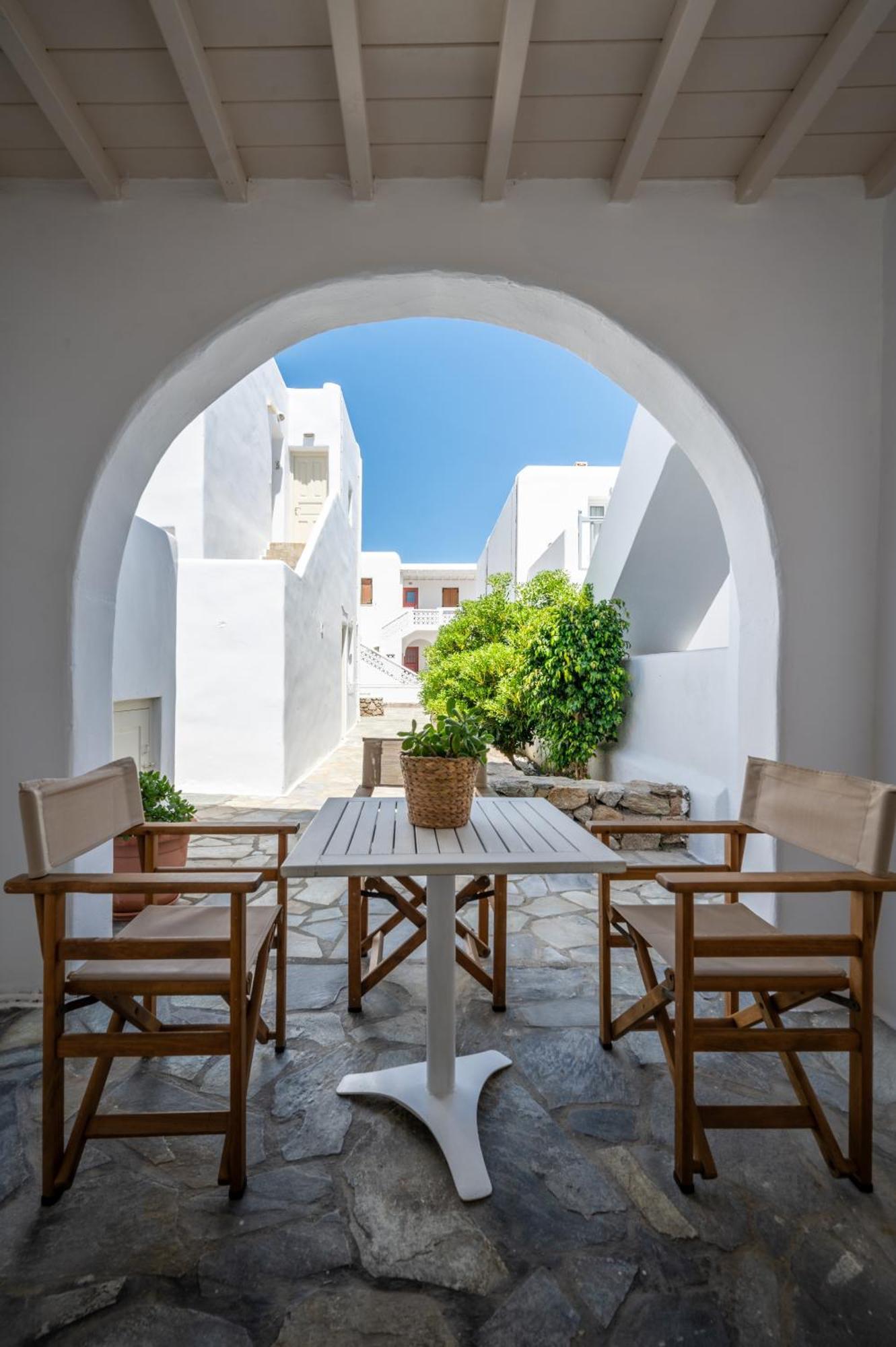 Twins-Trisa Apartments Ornos  Luaran gambar