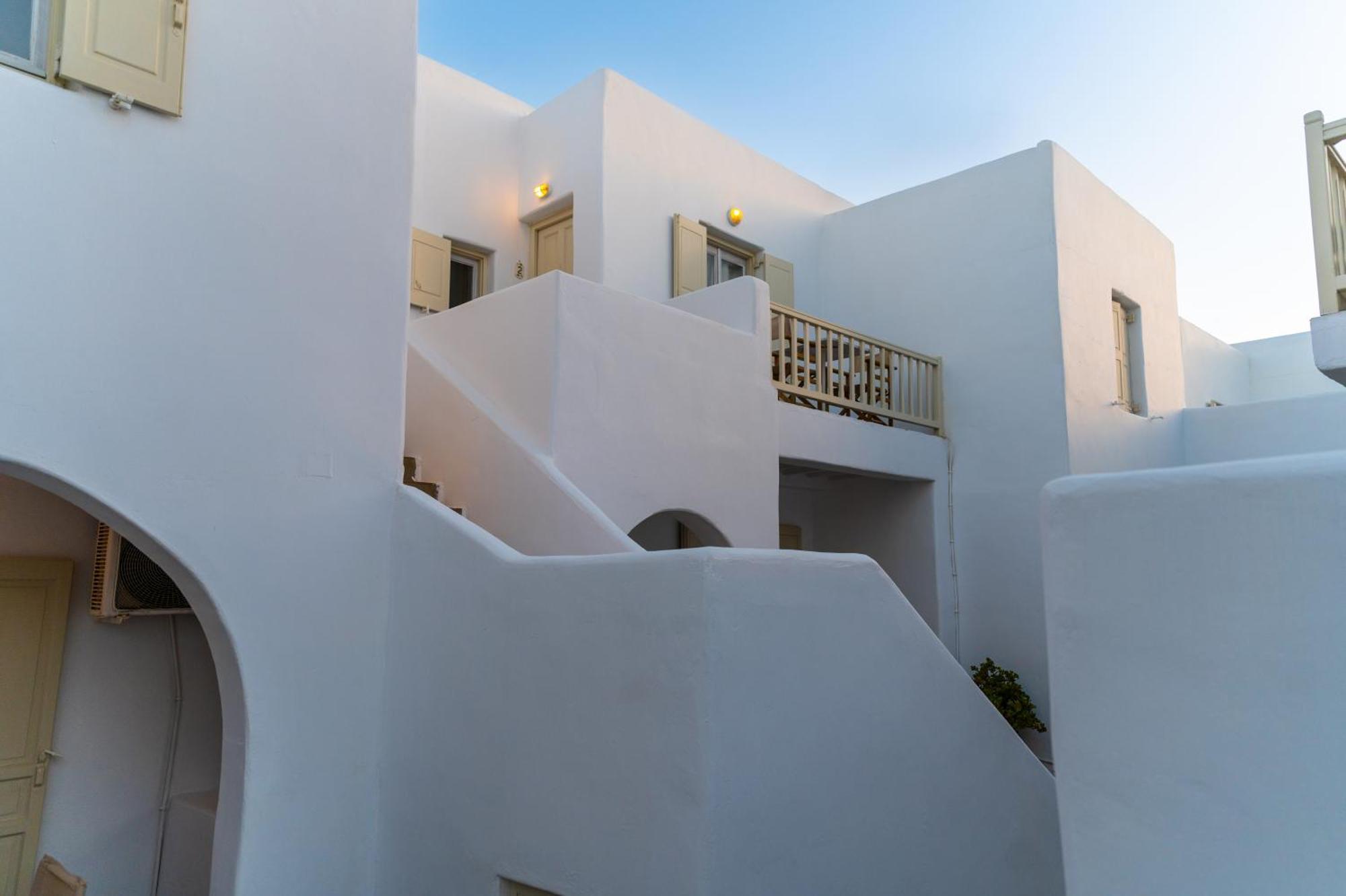 Twins-Trisa Apartments Ornos  Luaran gambar